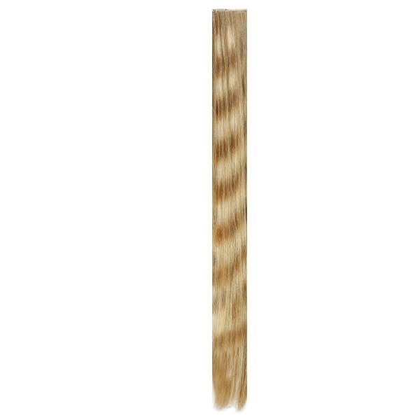 X-TIGRE Mechón de cabello natural con clip bicolor 
