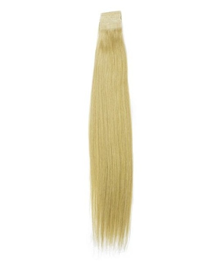 AD20 Extensiones adhesivas de cabello natural, 20 piezas de 50 cm 